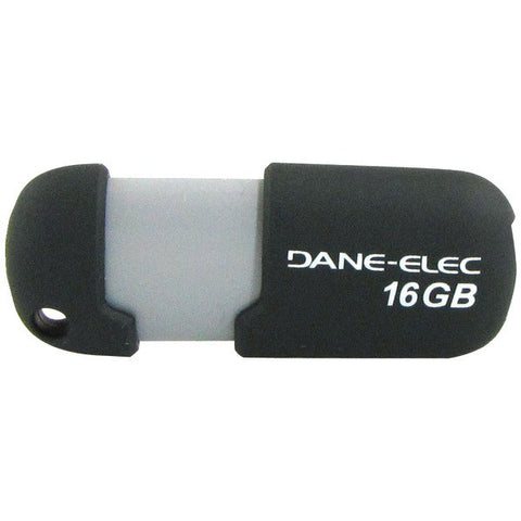 DANE-ELEC DA-ZMP-16G-CA-G2-R Capless USB Pen Drive (16GB; Gray)