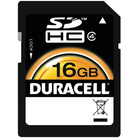 DURACELL DU-SD1016G-R Class 10 SDHC(TM) Card (16GB)