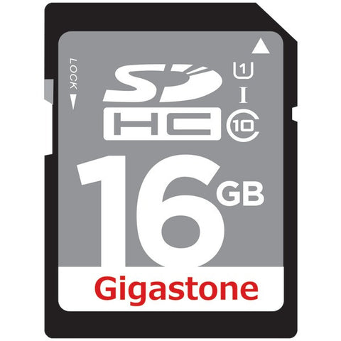 GIGASTONE GS-SDHCU116G-R Class 10 UHS-1 Card (SDHC(TM); 16GB)