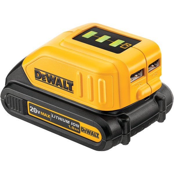 DEWALT DCB090 12-Volt-20-Volt USB Power Source