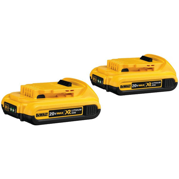 DEWALT DCB203-2 20-Volt 2.0Ah Li-Ion Battery (2 pk)