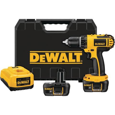DEWALT DCD760KL 18-Volt 1-2" Compact Drill-Driver Kit