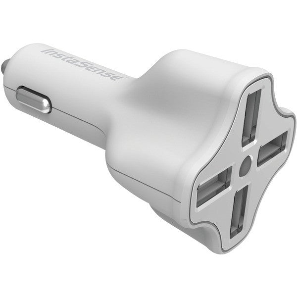 DIGIPOWER PC-406I InstaSense(TM) 4-Port 6.2-Amp USB Car Charger