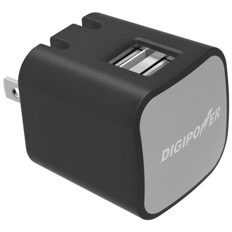 DIGIPOWER IS-AC2D InstaSense(TM) 2.4-Amp Dual-USB Wall Charger