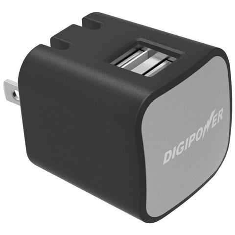 DIGIPOWER IS-AC3D InstaSense(TM) 3.4-Amp Dual-USB Wall Charger