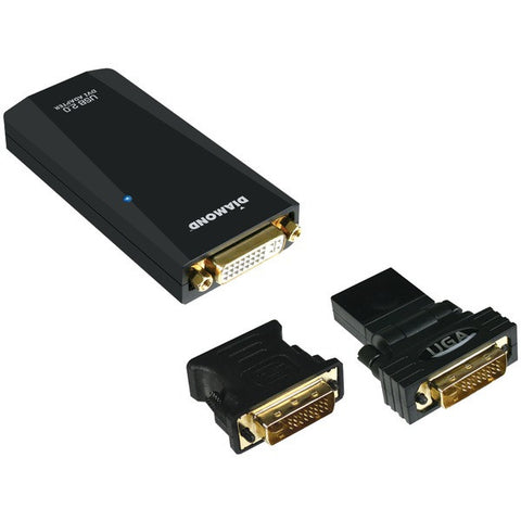 DIAMOND BVU165 HD USB 2.0 VGA DVI HDMI(R) Adapter