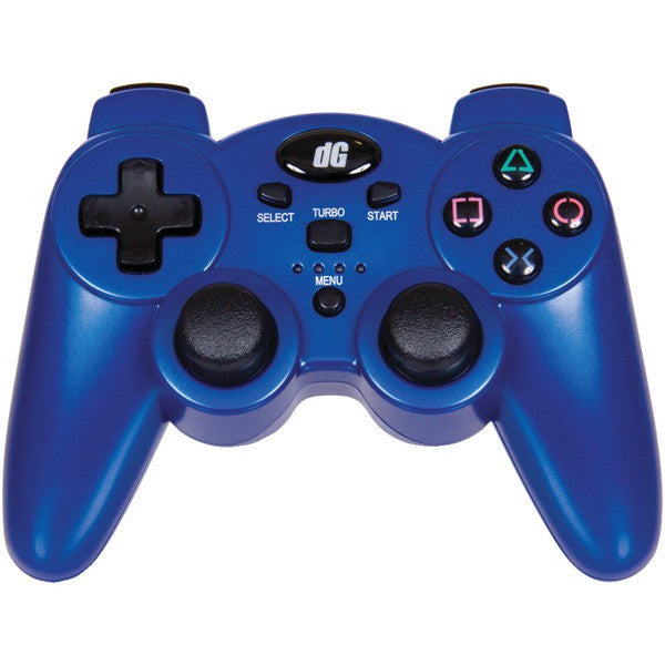 DREAMGEAR DGPS3-1391 PlayStation(R)3 Radium Wireless Controller (Metallic Blue)