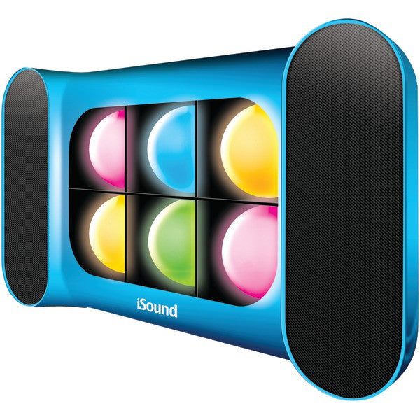 ISOUND ISOUND-5244 iGlowSound Wired Speaker System (Blue)