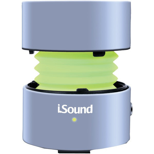 ISOUND ISOUND-5288 Fire Glow Mini Wired Speaker (Silver)