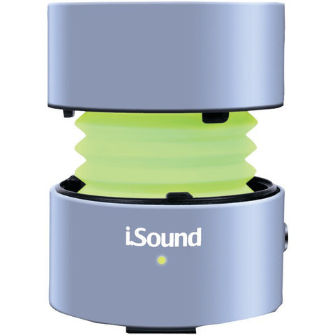 ISOUND ISOUND-5288 Fire Glow Mini Wired Speaker (Silver)