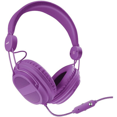 DREAMGEAR DGHP-5540 HM-310 Kid-Friendly Headphones with Microphone (Purple)