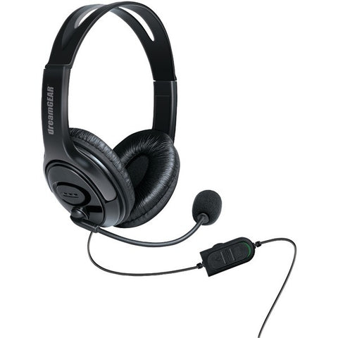 DREAMGEAR DGXB1-6617 Xbox One(TM) Wired Headset with Microphone (Black)