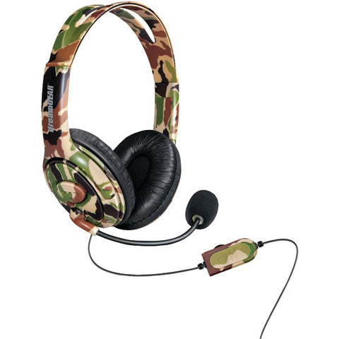 DREAMGEAR DGXB1-6618 Xbox One(TM) Wired Headset with Microphone (Camo)