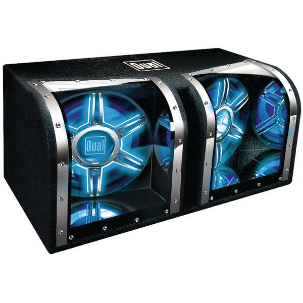 DUAL BP1204 Dual 12" Subwoofers Bandpass Box