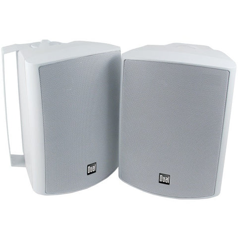 DUAL LU53PW 5.25" 3-Way Indoor-Outdoor Speakers (White)
