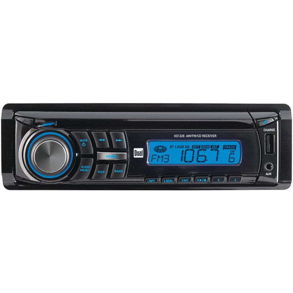 DUAL XD1228 Single-DIN In-Dash CD Receiver