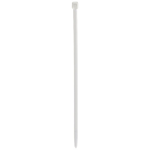 EAGLE ASPEN 500234 Temperature-Rated Cable Ties, 100 pk (White, 11")