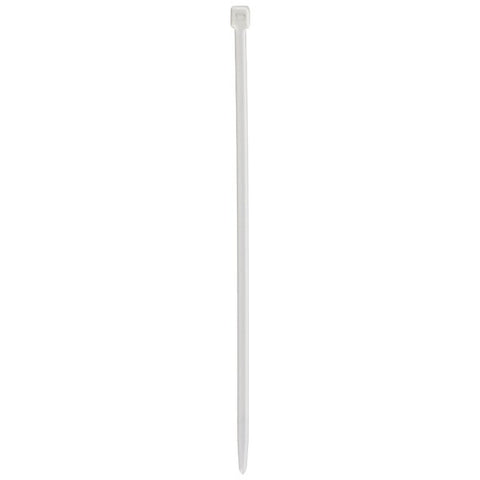 EAGLE ASPEN 501028 Temperature-Rated Cable Ties, 100 pk (White, 7.5")