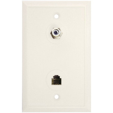 EAGLE ASPEN 500277 3GHz Wall Plate with F81 Connector