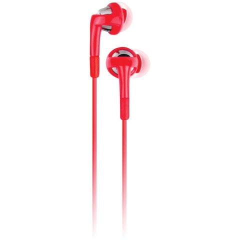 ECKO UNLIMITED EKU-CHA-RD Chaos Earbuds with Microphone (Red)