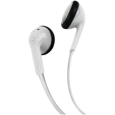 ECKO UNLIMITED EKU-DME-WHT Dome Earbuds with Microphone (White)