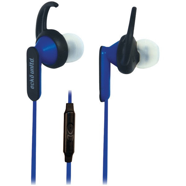 ECKO UNLIMITED EKU-NYT-BL Nytro Sport Earbuds with Microphone (Blue)