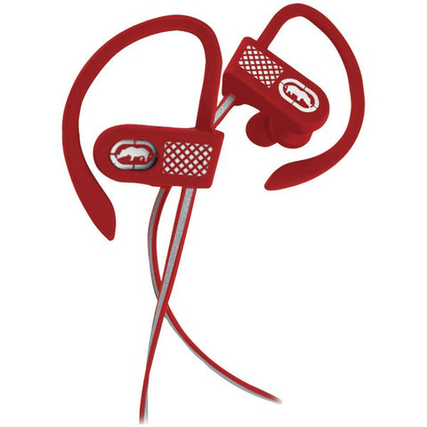 ECKO UNLIMITED EKU-RNR2-RD Bluetooth(R) Runner2 Ear Hook Earbuds with Microphone (Red)