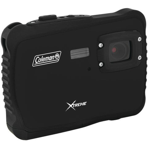 COLEMAN C6WP-BK 12.0-Megapixel MiniXtreme HD Video Waterproof Digital Camera (Black)