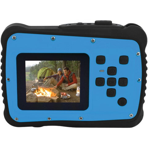 COLEMAN C6WP-BL 12.0-Megapixel MiniXtreme HD Video Waterproof Digital Camera (Blue)