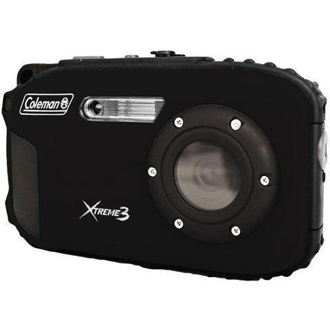 COLEMAN C9WP-BK 20.0-Megapixel Xtreme3 HD Video Waterproof Digital Camera (Black)