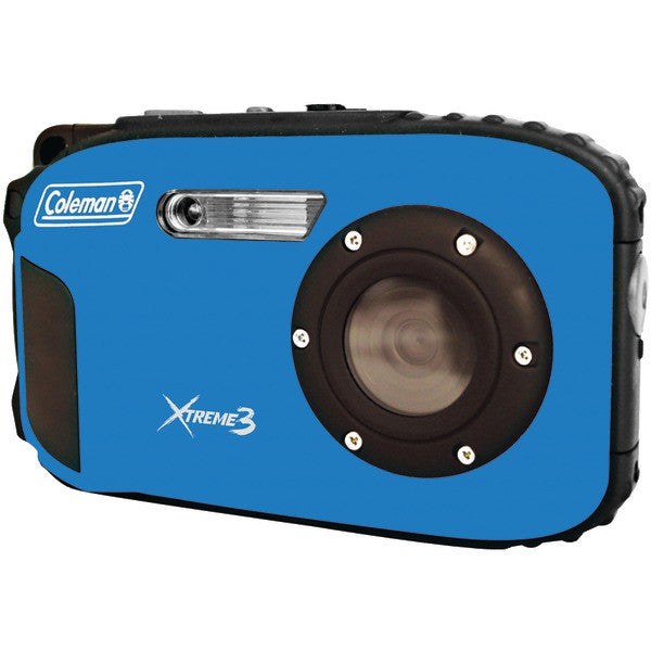 COLEMAN C9WP-BL 20.0-Megapixel Xtreme3 HD Video Waterproof Digital Camera (Blue)