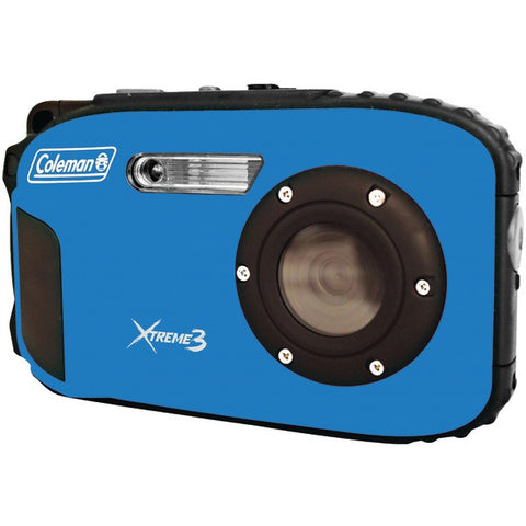 COLEMAN C9WP-BL 20.0-Megapixel Xtreme3 HD Video Waterproof Digital Camera (Blue)