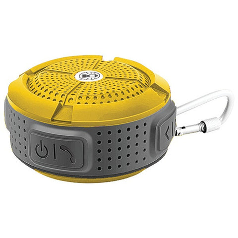 COLEMAN CBT11-Y Aktiv Sounds(TM) Waterproof Bluetooth(R) Speaker (Yellow)