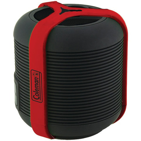 COLEMAN CBT13-R Aktiv Sounds Waterproof Bluetooth(R) Mini Speaker (Red)