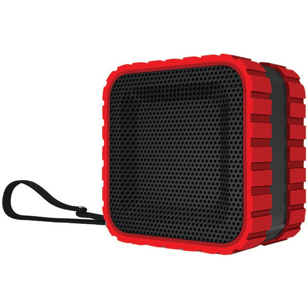 COLEMAN CBT14-R Aktiv Sounds(TM) Waterproof Bluetooth(R) Cube Speaker (Red)