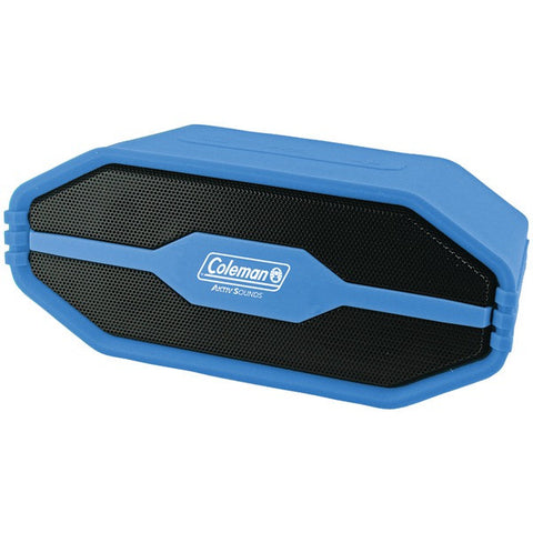 COLEMAN CBT15-BL Aktiv Sounds Waterproof Bluetooth(R) Speaker (Blue)