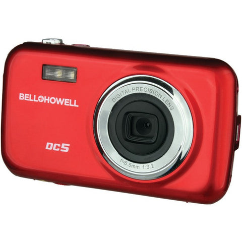 BELL+HOWELL DC5-R 5.0-Megapixel Fun-Flix Kids Digital Camera (Red)