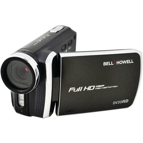 BELL+HOWELL DV30HD-BK 20.0 Megapixel 1080p DV30HD Fun-Flix Slim Camcorder (Black)