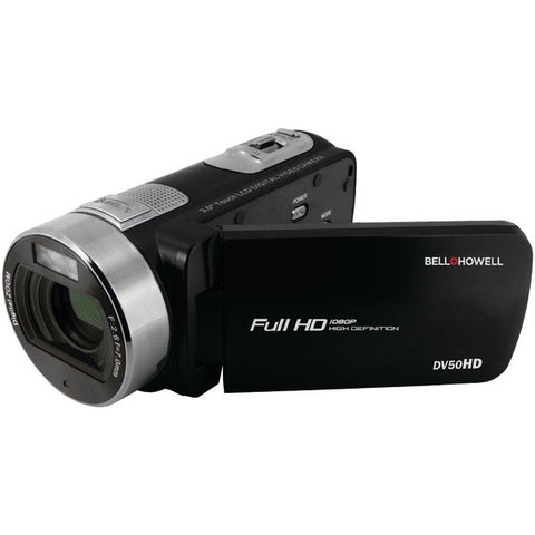 BELL+HOWELL DV50HD-BK 20.0-Megapixel 1080p DV50HD Fun-Flix Camcorder (Black)