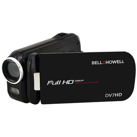 BELL+HOWELL DV7HD-BK 16.0-Megapixel Slice II DV7HD Ultraslim 1080p HD Camcorder (Black)