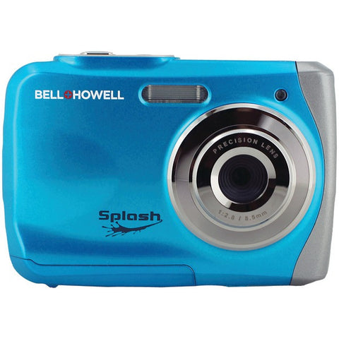 BELL+HOWELL WP7-BL 12.0-Megapixel WP7 Splash Waterproof Digital Camera (Blue)