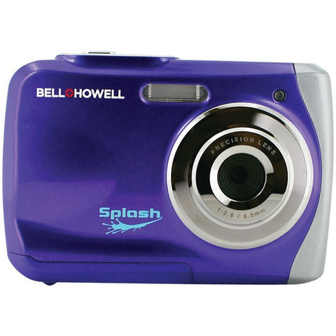 BELL+HOWELL WP7-P 12.0-Megapixel WP7 Splash Waterproof Digital Camera (Purple)