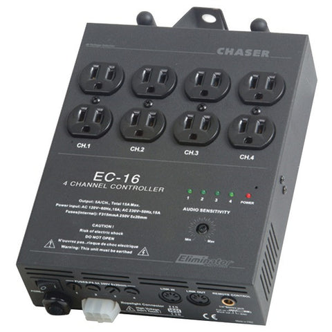 ELIMINATOR LIGHTING EC16 4-Channel EC-16 Light Controller with 8 Outputs