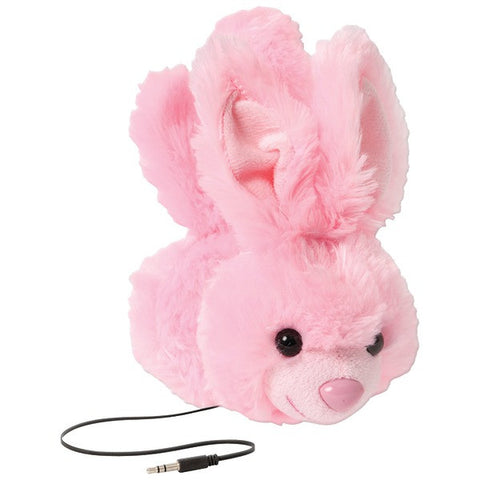 RETRAK ETAUDFBNY Retractable Animalz Headphones (Bunny)