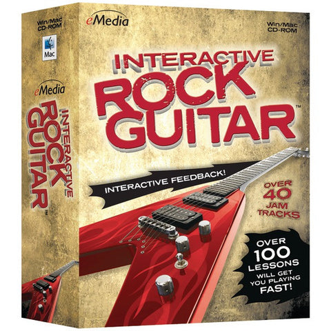 EMEDIA MUSIC EG06111 Interactive Rock Guitar