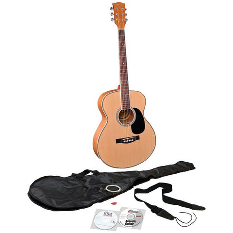 EMEDIA MUSIC EG07108 Teach Yourself Acoustic Guitar Pack, Steel-String
