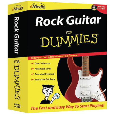 EMEDIA MUSIC FD06101 Rock Guitar For Dummies(R) CD-ROM