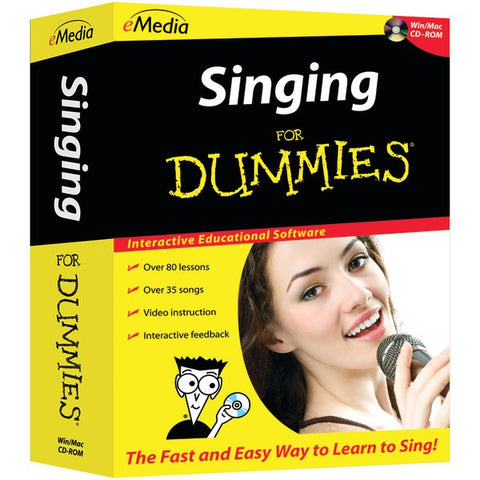 EMEDIA MUSIC FD08111 Singing for Dummies