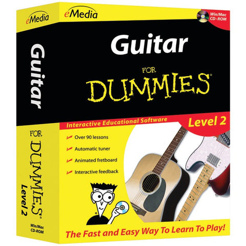 EMEDIA FD09107 Guitar for Dummies Level 2 CD-ROM