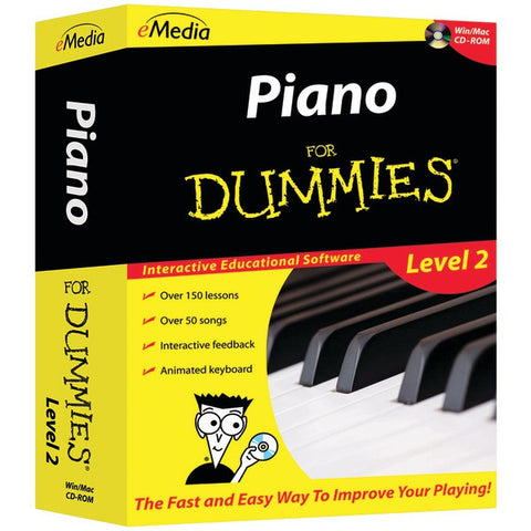 EMEDIA FD09108 Piano for Dummies Level 2 CD-ROM